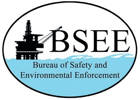 Bureau of Safety and Environmental Enforcement (B S E E) logo